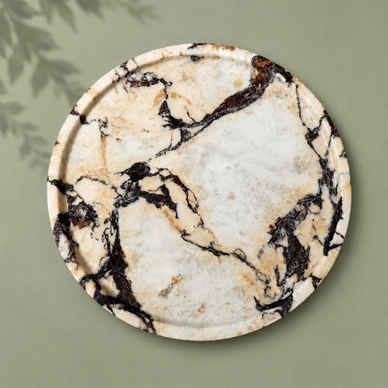 Ivory Noir Marble Tray