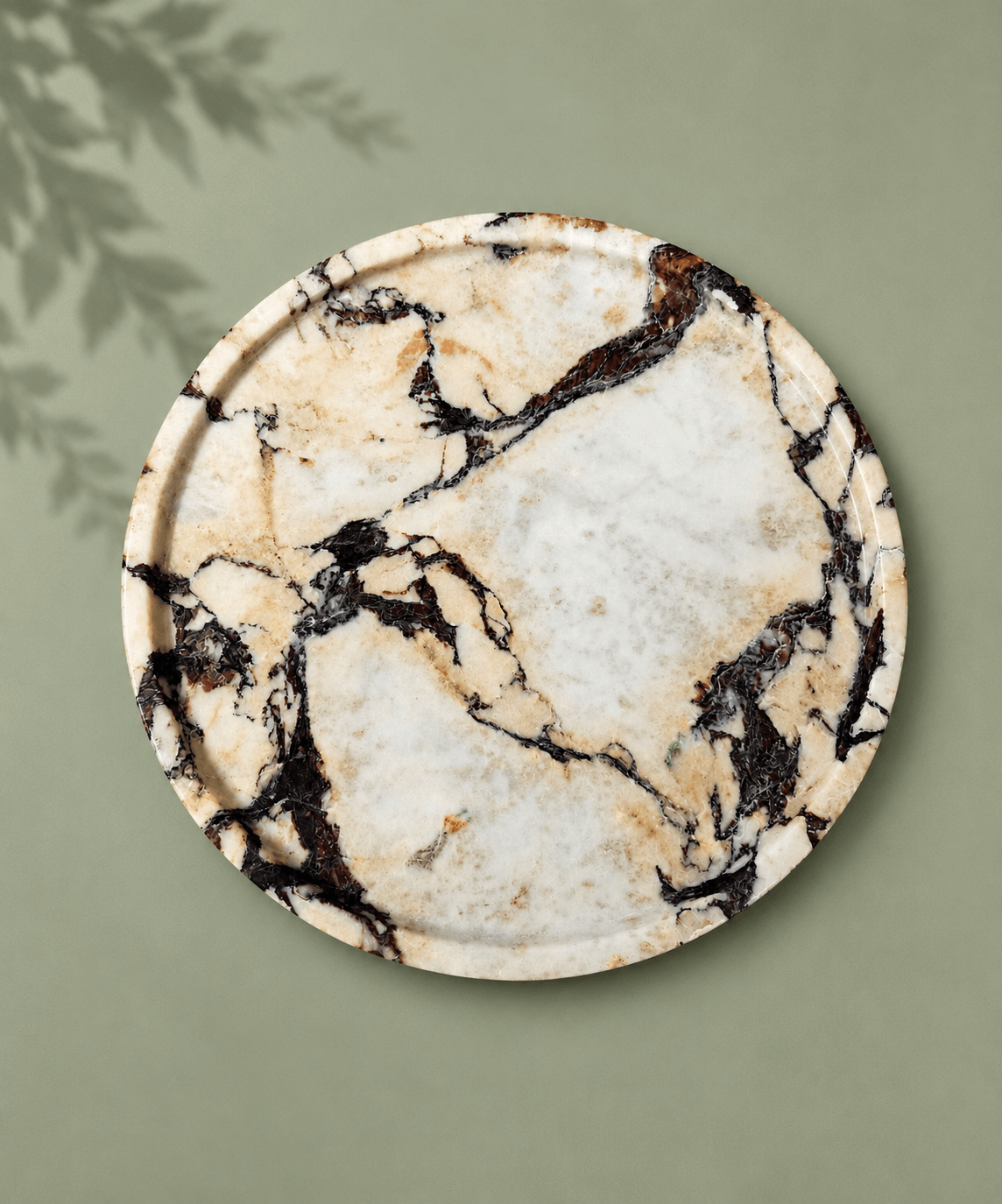 Ivory Noir Marble Tray